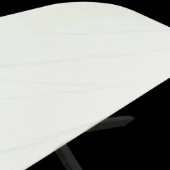 Eettafels|Ygo Eettafel CHAVEZ 200x100 Keramiek Wit