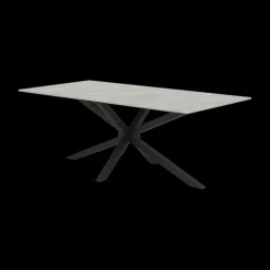 Eettafels|Ygo Eettafel CHAVEZ 200x100 Keramiek Grijs