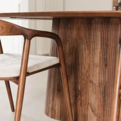 Eettafels|Ygo Eettafel DOMINGO Mango Lichtbruin 200x100