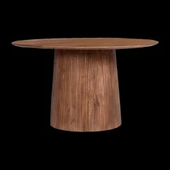 Eettafels|Ygo Eettafel DOMINGO Mango Lichtbruin Ø130