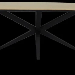 Eettafels|Ygo Eettafel ENCANTO Deens Ovaal 250x128 Blond Oak