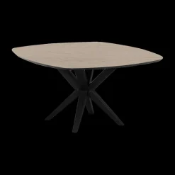 Eettafels|Ygo Eettafel ENCANTO Deens Vierkant 150x150 Misty Oak