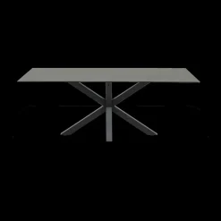 Eettafels|Ygo Eettafel FERRIS Keramiek Zwart 200x100