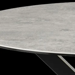 Eettafels|Ygo Eettafel FERRIS Keramiek Grijs Ø119