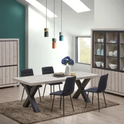 Eettafels|Ygo Eettafel JASMUND Naturel Oak 220x95