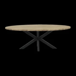 Eettafels|Ygo Eettafel KOLKATA Ovaal Mango 220x120