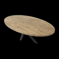 Eettafels|Ygo Eettafel KOLKATA Ovaal Mango 220x120