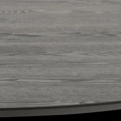 Eettafels|Ygo Eettafel LUTOR Ash Black Fineer Ø110cm