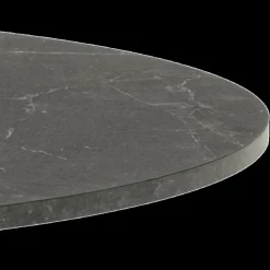 Eettafels|Ygo Eettafel LUTOR Marble Black Ø110