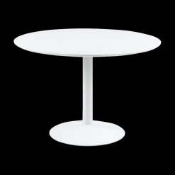Eettafels|Ygo Eettafel LUTOR White Ø110