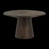 Eettafels|Ygo Eettafel MARANZA Ø130 Mangohout Bruin