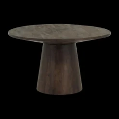 Eettafels|Ygo Eettafel MARANZA Ø130 Mangohout Bruin