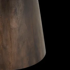 Eettafels|Ygo Eettafel MARANZA Ø130 Mangohout Bruin