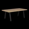 Eettafels|Ygo Eettafel met A-poot ABBEY Scarlet Oak 170x100