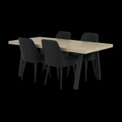 Eettafels|Ygo Eettafel met A-poot ABBEY Canyon Oak 200x100