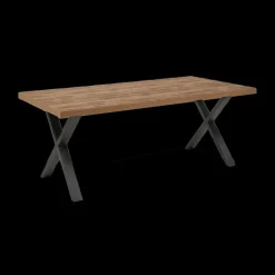 Eettafels|Ygo Eettafel met X-poot ABBEY Tropix 200x100