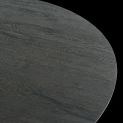 Eettafels|Ygo Eettafel PORTO Decor Donkerbruin Ø120