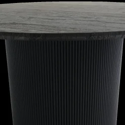 Eettafels|Ygo Eettafel PORTO Decor Donkerbruin Ø120