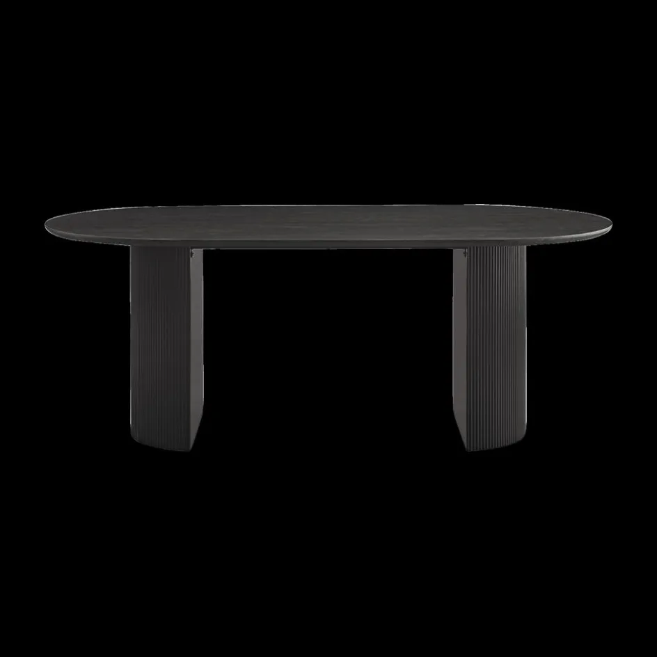 Eettafels|Ygo Eettafel PORTO Decor Donkerbruin 200x110