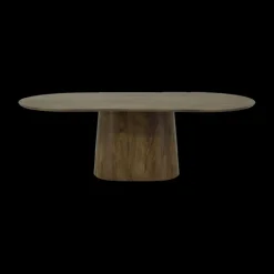 Eettafels|Ygo Eettafel SANTOSH Ovaal 230x110 Mango Walnoot