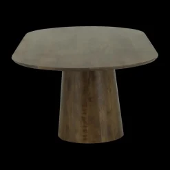 Eettafels|Ygo Eettafel SANTOSH Ovaal 230x110 Mango Walnoot