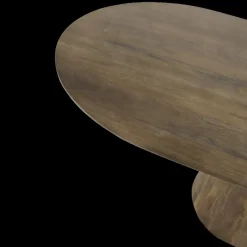 Eettafels|Ygo Eettafel SANTOSH Ovaal 230x110 Mango Walnoot