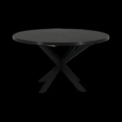 Eettafels|Ygo Eettafel Verlengbaar SILVA Noir Ø140/Ø180