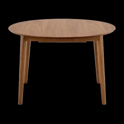 Eettafels|Ygo Eettafel Verlengbaar VEZNA Ø115/154 Walnootfineer
