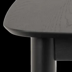 Eettafels|Ygo Eettafel Verlengbaar VEZNA 180/219 Zwart Eikfineer