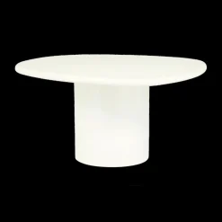 Eettafels|Ygo Eettafel VRITTA Organisch Microcement Beige 150x135