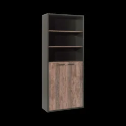 Bureau- En Boekenkasten|Ygo Element 2D-3xVak APPS Vintage Eik