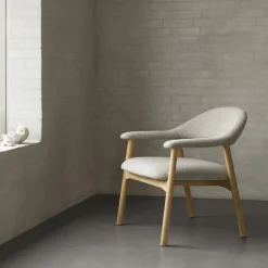 Fauteuils|Ygo Fauteuil COLETTE Monza Beige - Poot Eik