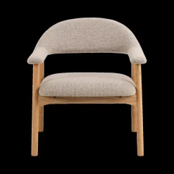 Fauteuils|Ygo Fauteuil COLETTE Monza Beige - Poot Eik