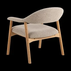 Fauteuils|Ygo Fauteuil COLETTE Monza Beige - Poot Eik