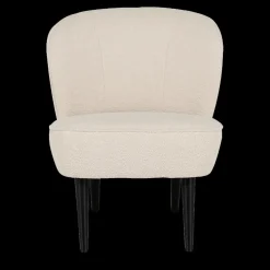 Fauteuils|Ygo Fauteuil CORKSCREW Crème Bouclé