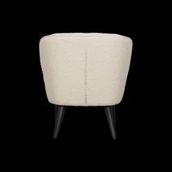 Fauteuils|Ygo Fauteuil CORKSCREW Crème Bouclé