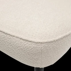 Fauteuils|Ygo Fauteuil CORKSCREW Crème Bouclé