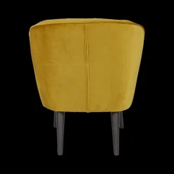 Fauteuils|Ygo Fauteuil CORKSCREW Oker Velvet