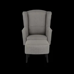 Fauteuils|Ygo Fauteuil SPAIN met poef Inari Taupe