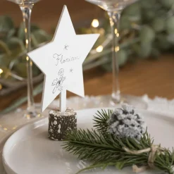 Woondecoratie|Kerst|Ygo Fig. X-MAS Wit op Voet Ass.