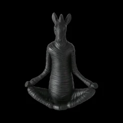 Woondecoratie|Ygo Figuur YOGA Zebra Poly Zwart Ass.