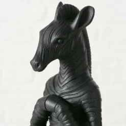 Woondecoratie|Ygo Figuur YOGA Zebra Poly Zwart Ass.