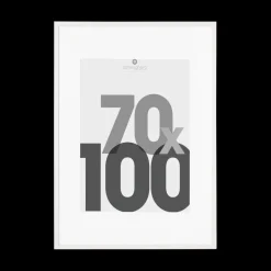Woondecoratie|Ygo Fotokader BROHNA 70x100 cm Wit