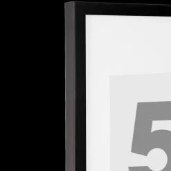 Woondecoratie|Ygo Fotokader BROHNA 50x70 cm Zwart