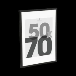 Woondecoratie|Ygo Fotokader BROHNA 50x70 cm Zwart