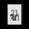 Woondecoratie|Ygo Fotokader BROHNA 21x30 Zwart