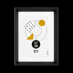 Woondecoratie|Ygo Fotokader EMME 21x30 Zwart