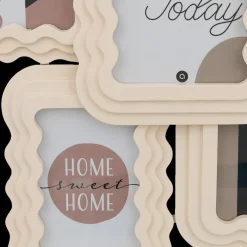 Woondecoratie|Ygo Fotokader KHELIE P-M 5Del. Beige