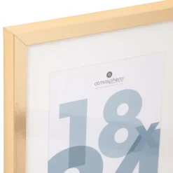 Woondecoratie|Ygo Fotokader ZARAG 18x24 Goud