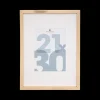 Woondecoratie|Ygo Fotokader ZARAG 21x30 Goud